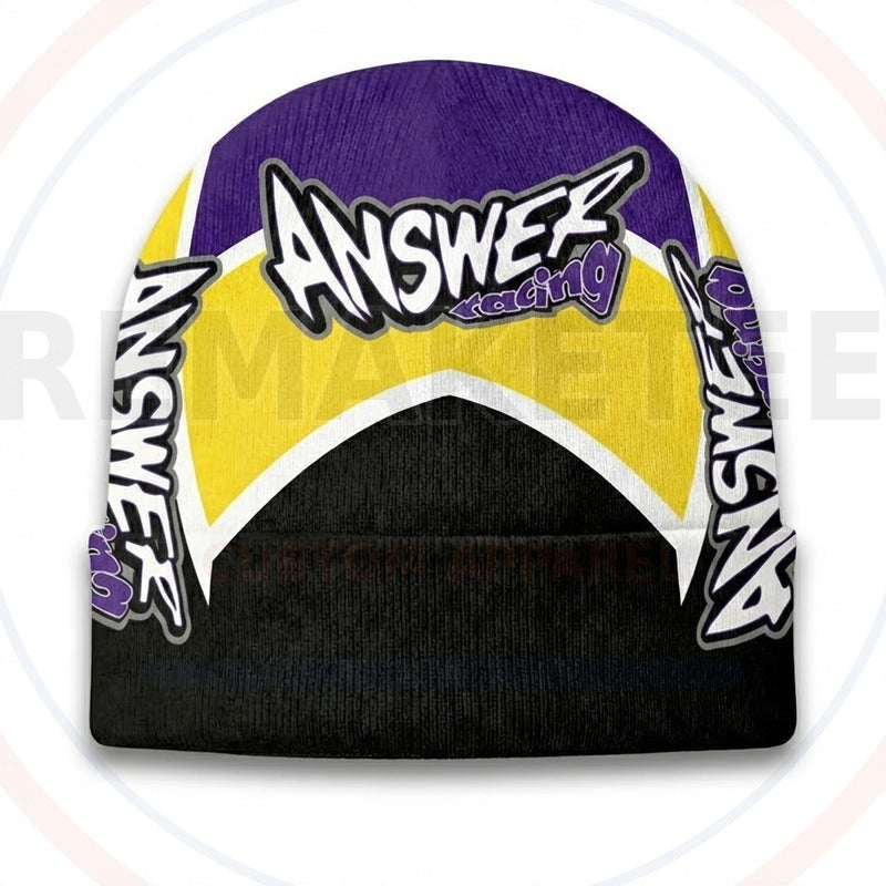 RemakeTee Custom Vintage Retro BMX Racing Beanie 037
