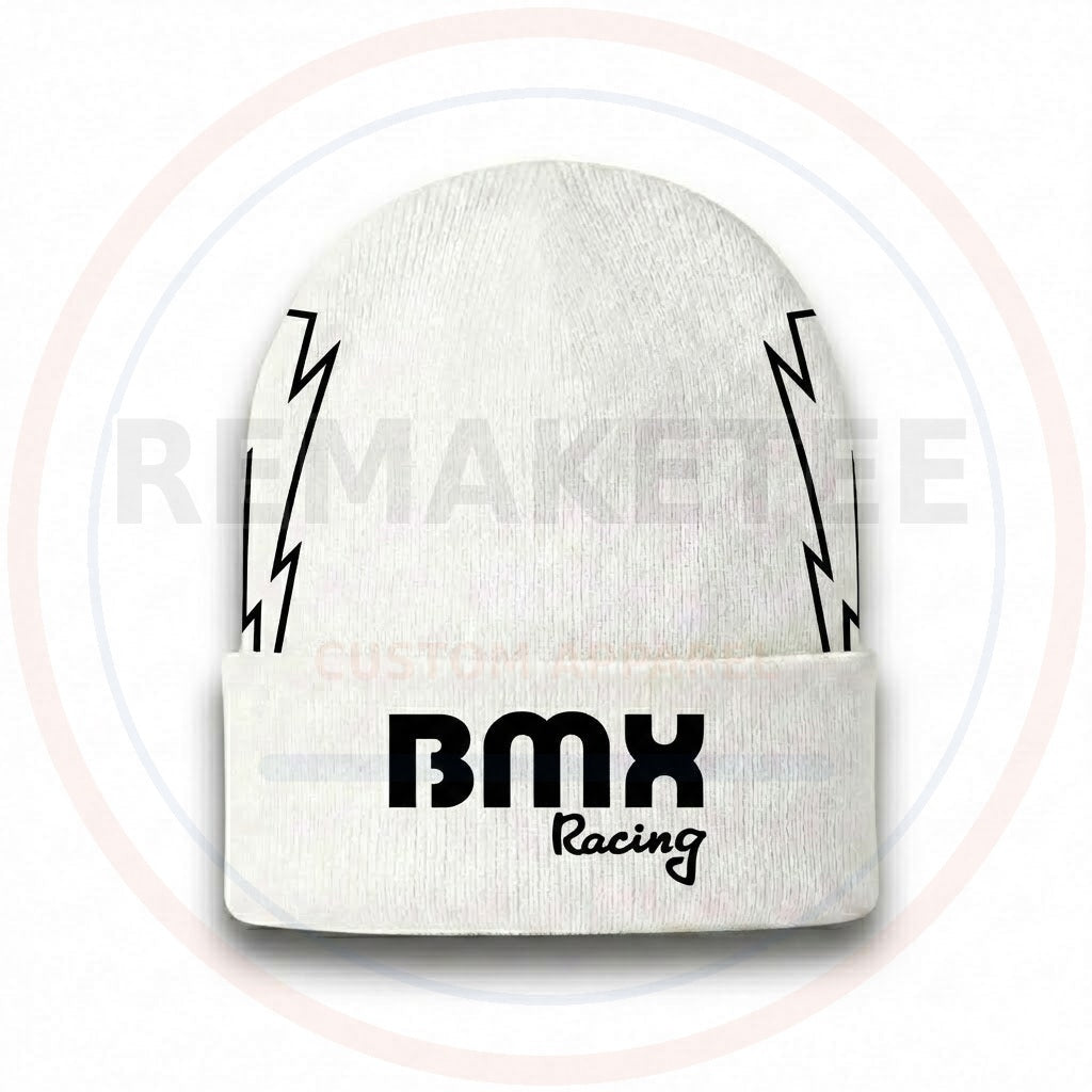 RemakeTee Custom Vintage Retro BMX Racing Beanie 040