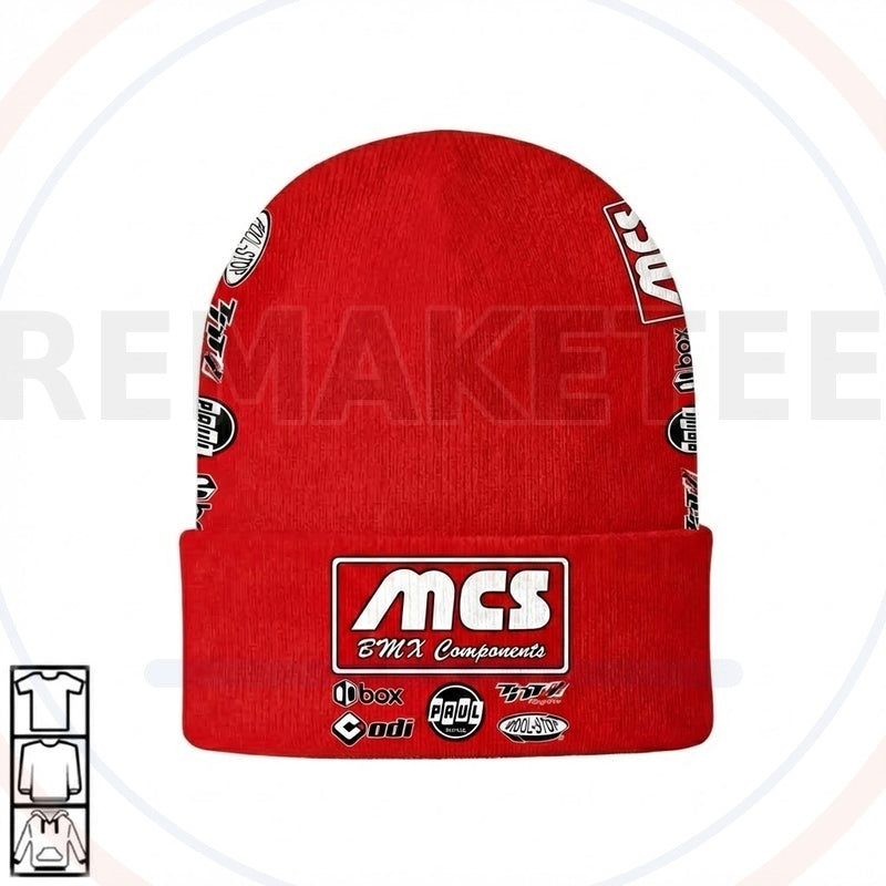 RemakeTee Custom Vintage Retro BMX Racing Beanie 058