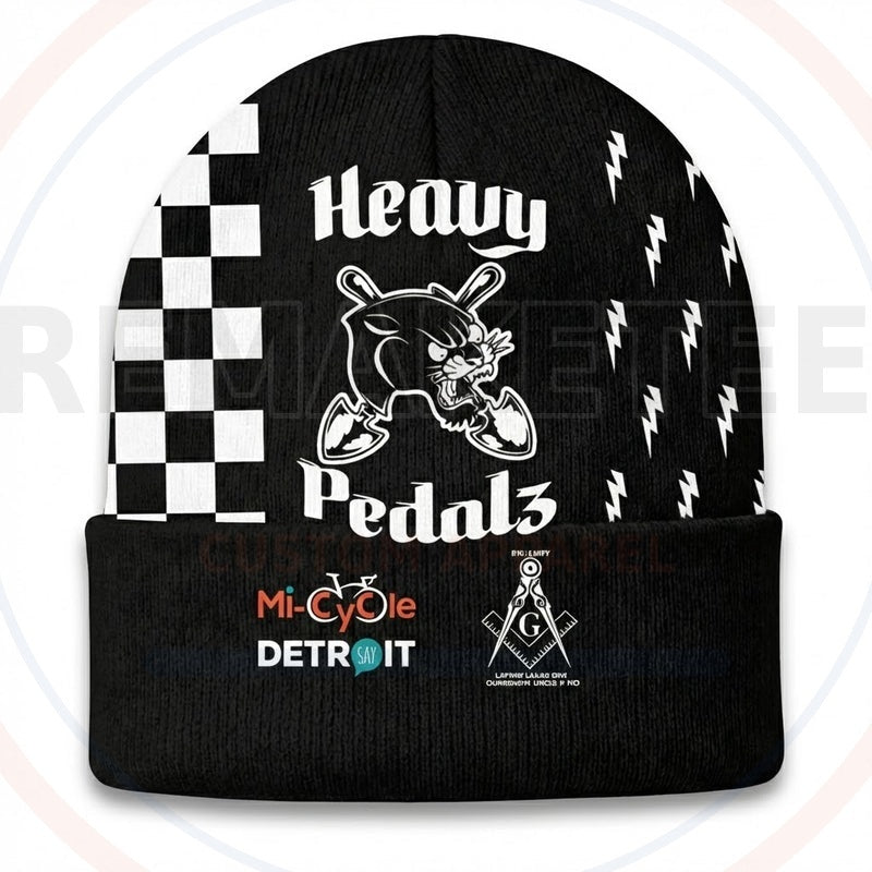 RemakeTee Custom Vintage Retro BMX Racing Beanie 079