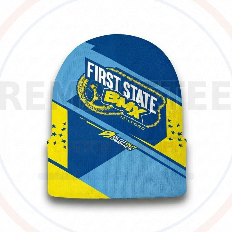 RemakeTee Custom Vintage Retro BMX Racing Beanie 094