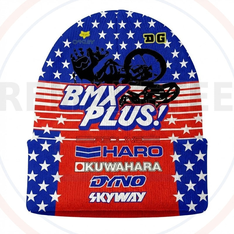 RemakeTee Custom Vintage Retro BMX Racing Beanie 104