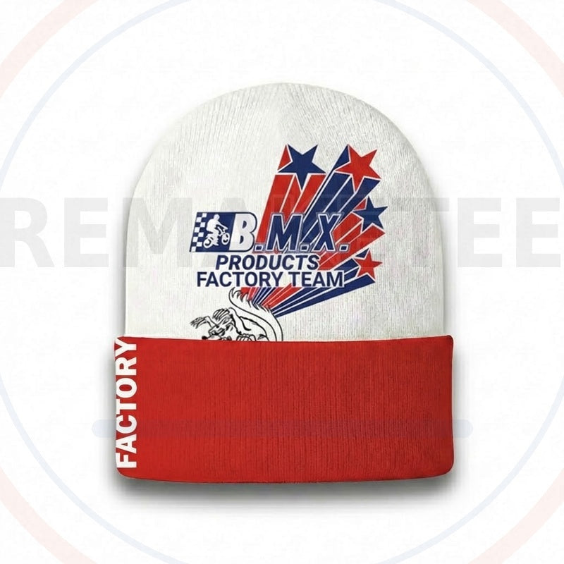 RemakeTee Custom Vintage Retro BMX Racing Beanie 109