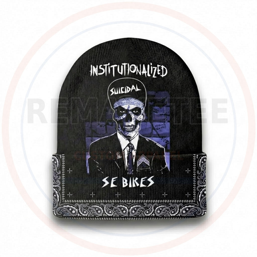 RemakeTee Custom Vintage Retro BMX Racing Beanie 197