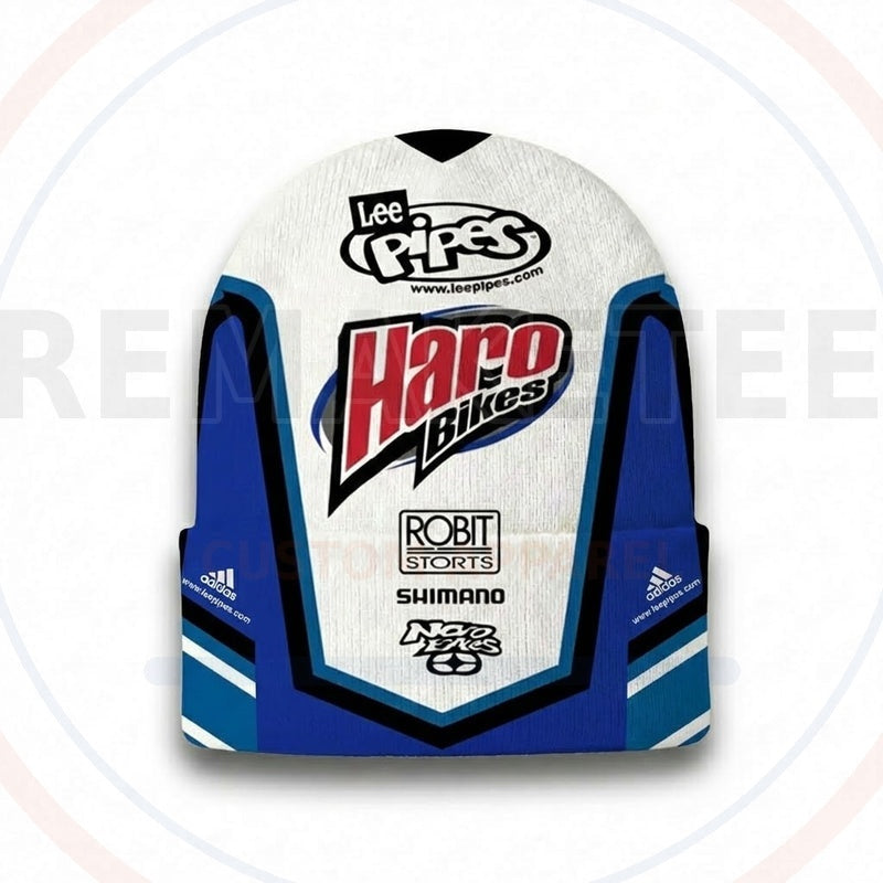 RemakeTee Custom Vintage Retro BMX Racing Beanie 201