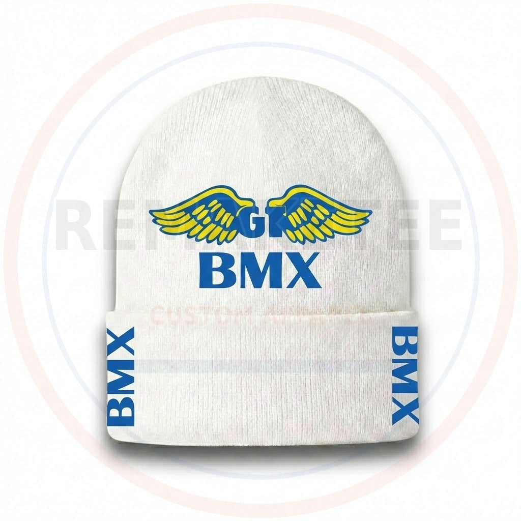 RemakeTee Custom Vintage Retro BMX Racing Beanie 209