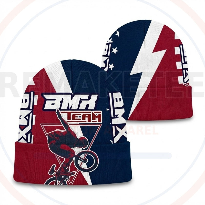 RemakeTee Custom Vintage Retro BMX Racing Beanie 280
