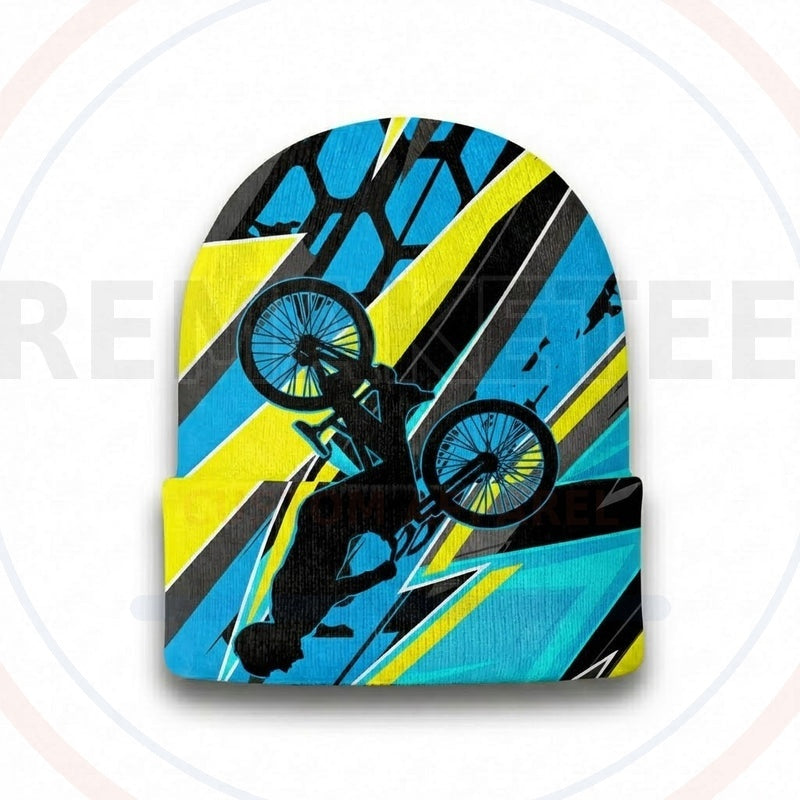 RemakeTee Custom Vintage Retro BMX Racing Beanie 285
