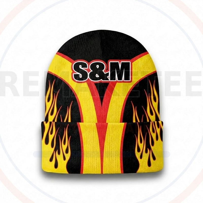 RemakeTee Custom Vintage Retro BMX Racing Beanie 294
