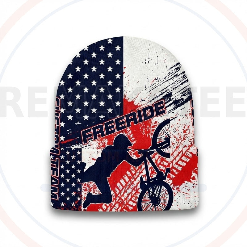 RemakeTee Custom Vintage Retro BMX Racing Beanie 308
