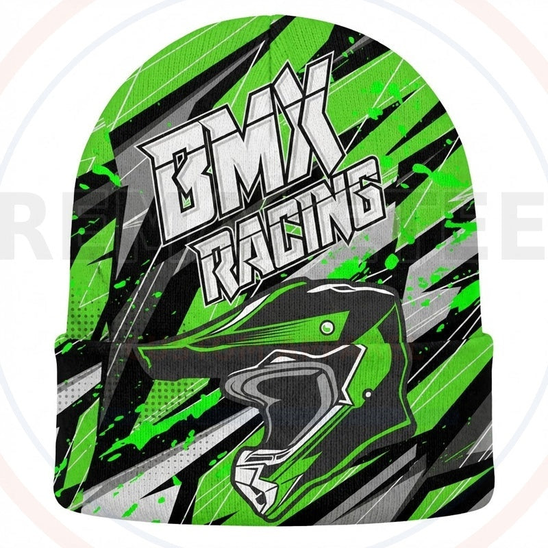 RemakeTee Custom Vintage Retro BMX Racing Beanie 314