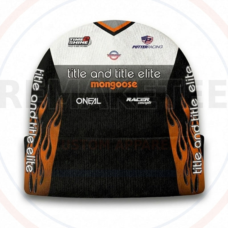 RemakeTee Custom Vintage Retro BMX Racing Beanie 315