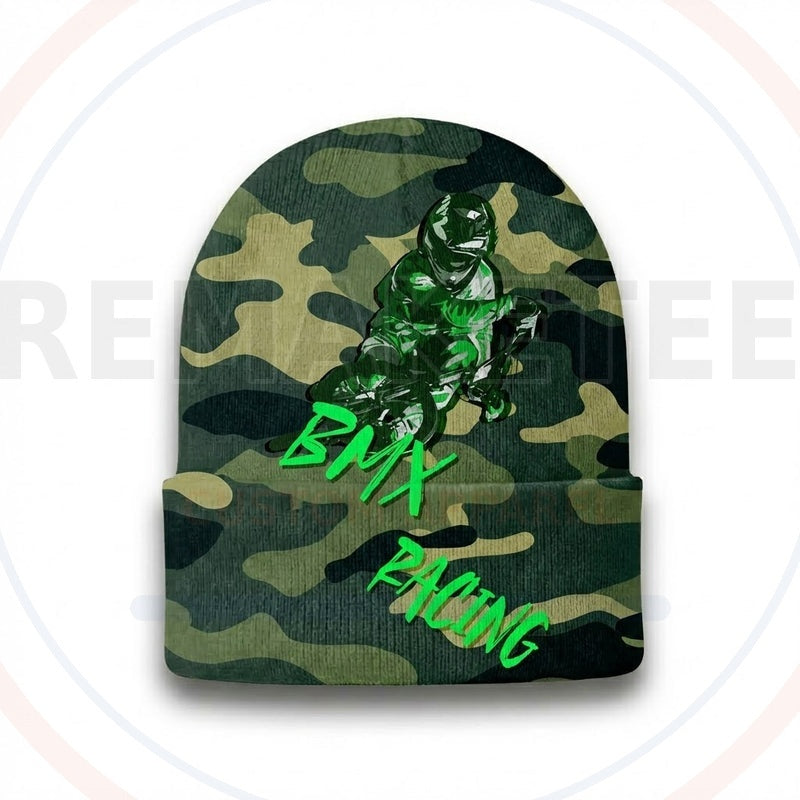 RemakeTee Custom Vintage Retro BMX Racing Beanie 328