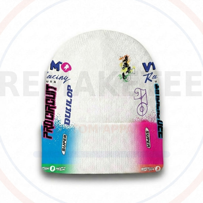RemakeTee Custom Vintage Retro BMX Racing Beanie 405