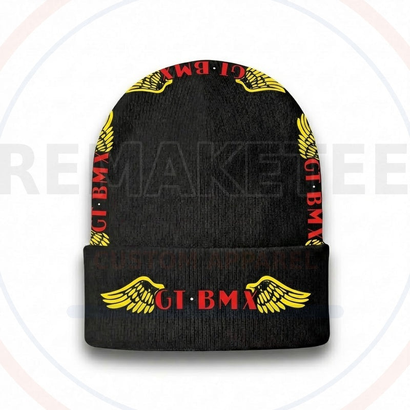 RemakeTee Custom Vintage Retro BMX Racing Beanie 407