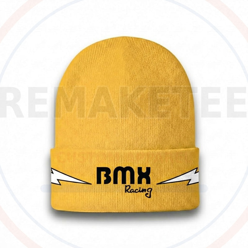 RemakeTee Custom Vintage Retro BMX Racing Beanie 411