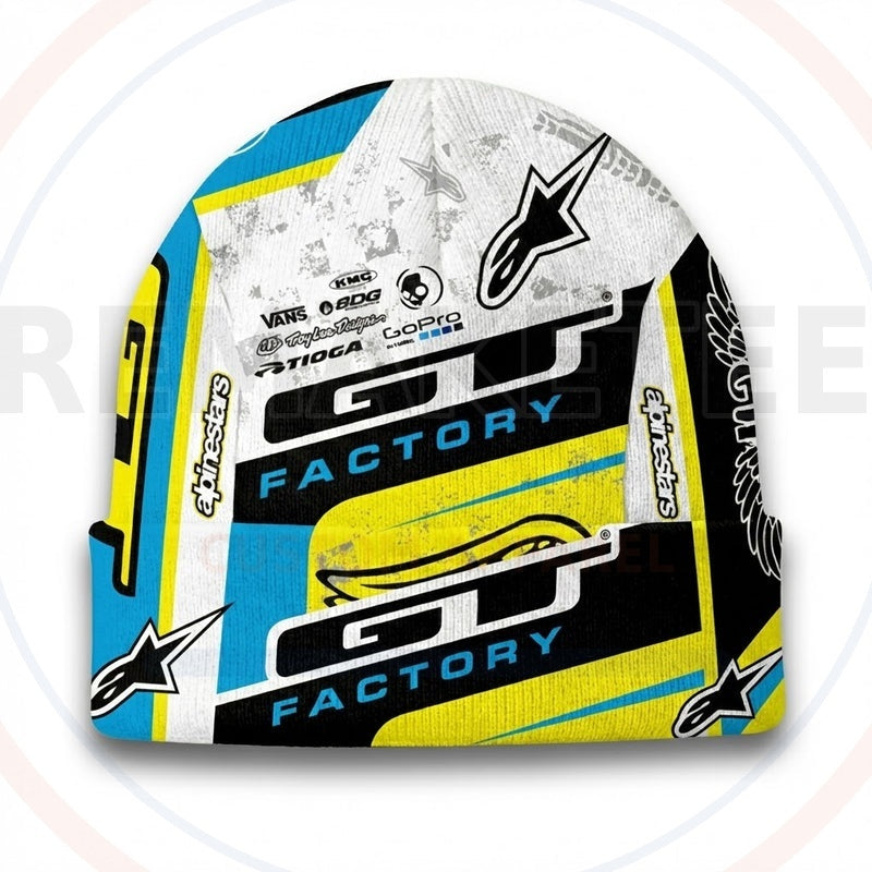 RemakeTee Custom Vintage Retro BMX Racing Beanie 414