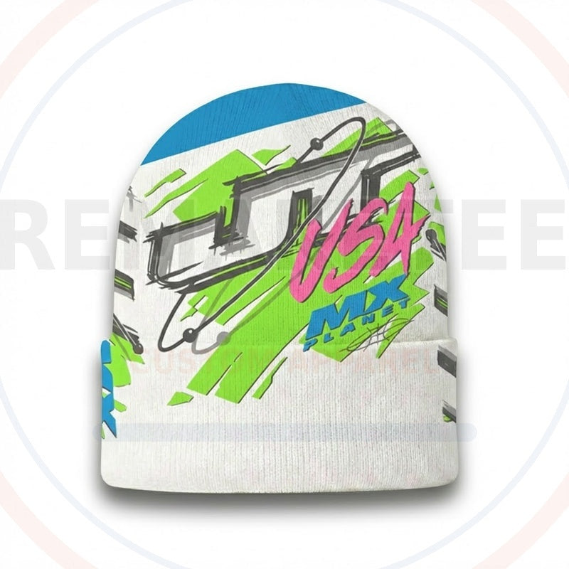 RemakeTee Custom Vintage Retro BMX Racing Beanie 416