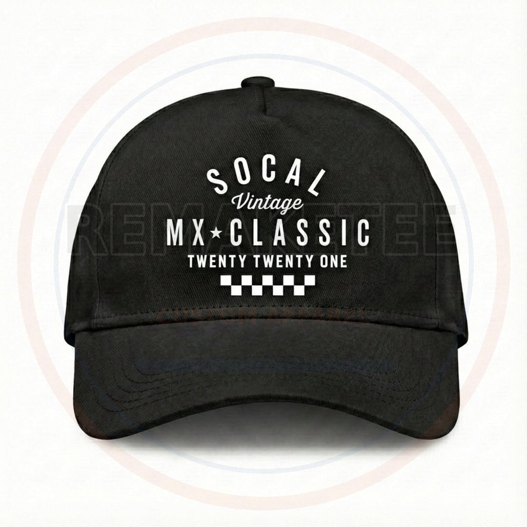 RemakeTee Custom Vintage Retro BMX Racing Cap 125