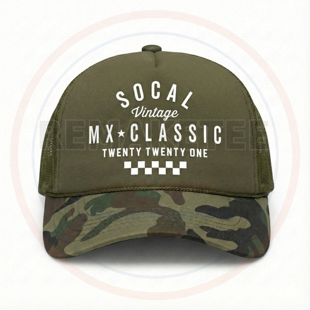 RemakeTee Custom Vintage Retro BMX Racing Cap 281