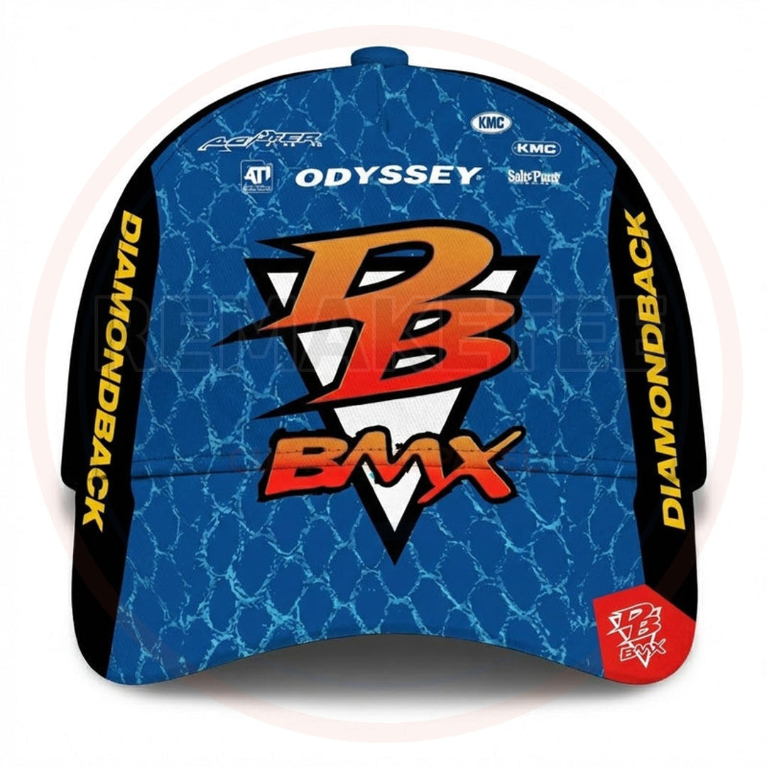 RemakeTee Custom Vintage Retro BMX Racing Cap 308