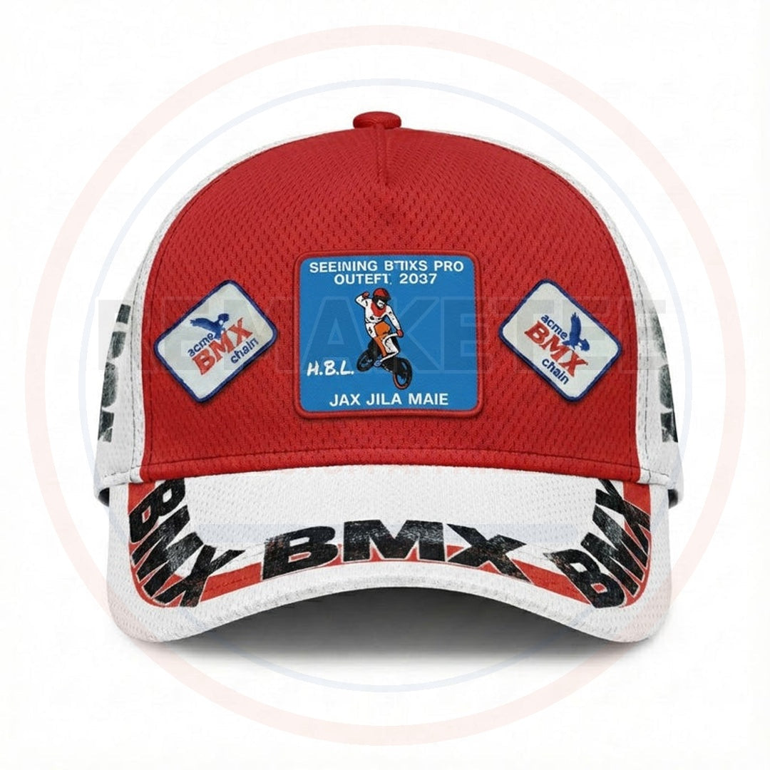 RemakeTee Custom Vintage Retro BMX Racing Cap 528