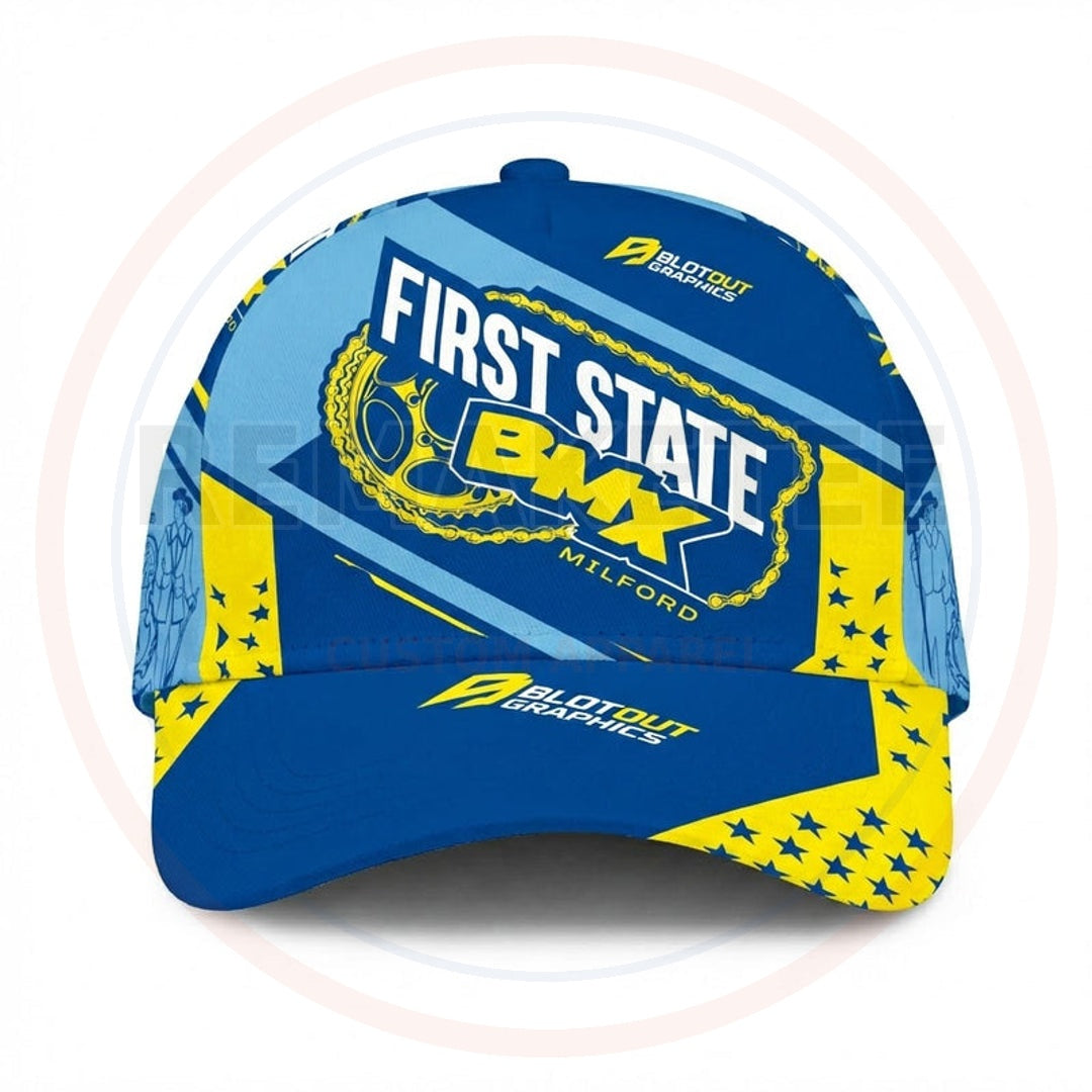 RemakeTee Custom Vintage Retro BMX Racing Cap 636