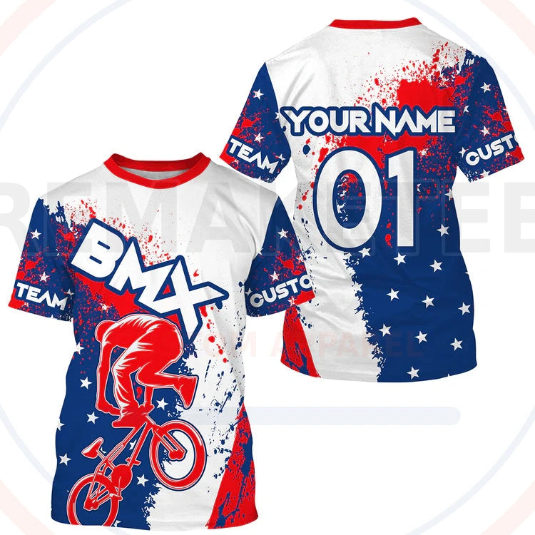 RemakeTee Custom Vintage Retro BMX Racing Jersey 839