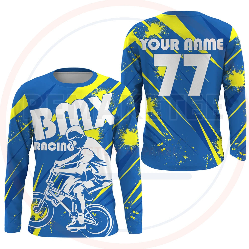 RemakeTee Custom Vintage Retro BMX Racing Jersey 844