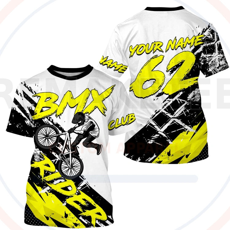 RemakeTee Custom Vintage Retro BMX Racing Jersey 845