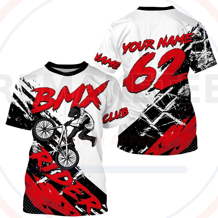 RemakeTee Custom Vintage Retro BMX Racing Jersey 848
