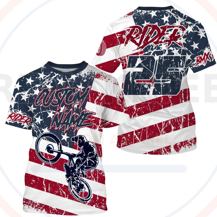 RemakeTee Custom Vintage Retro BMX Racing Jersey 853