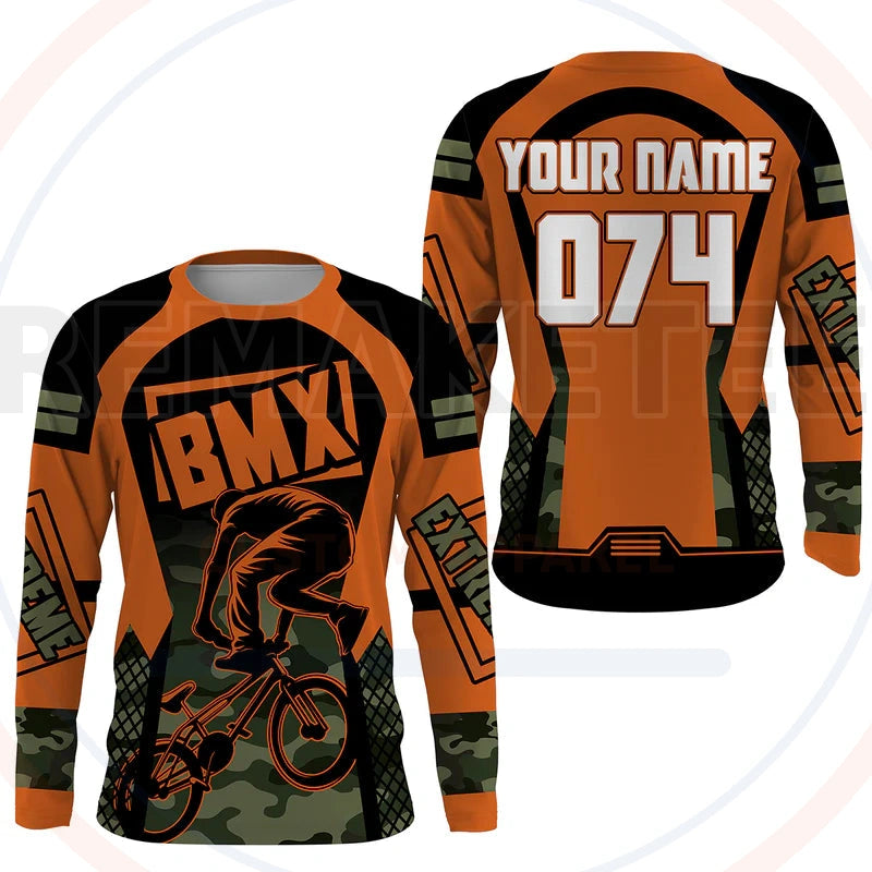 RemakeTee Custom Vintage Retro BMX Racing Jersey 861