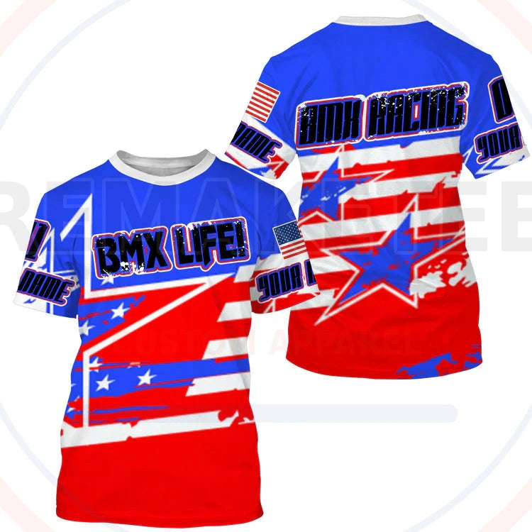 RemakeTee Custom Vintage Retro BMX Racing Jersey 864