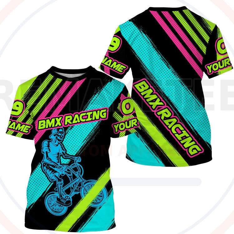 RemakeTee Custom Vintage Retro BMX Racing Jersey 868
