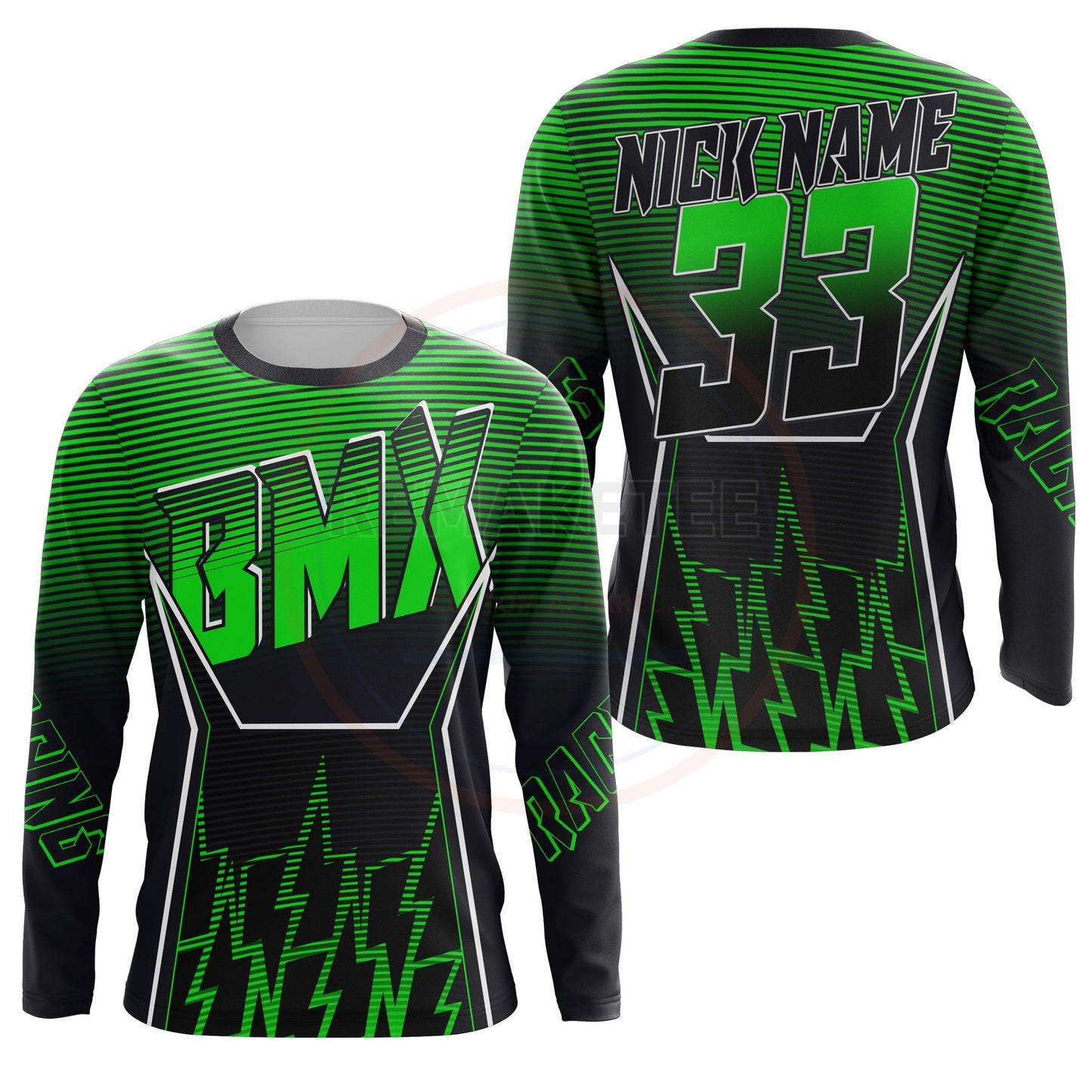 RemakeTee Custom Vintage Retro BMX Racing Jersey 883