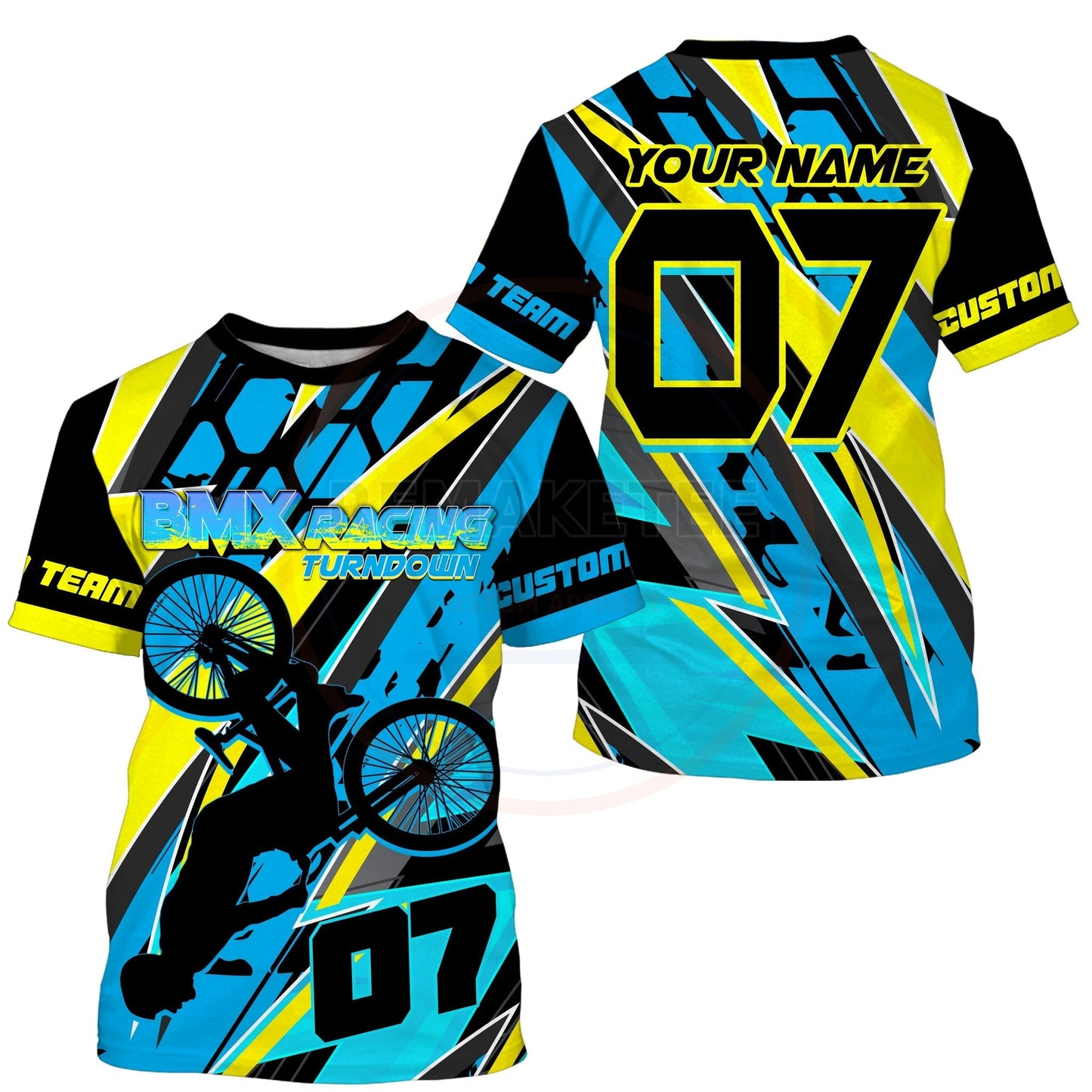 RemakeTee Custom Vintage Retro BMX Racing Jersey 893