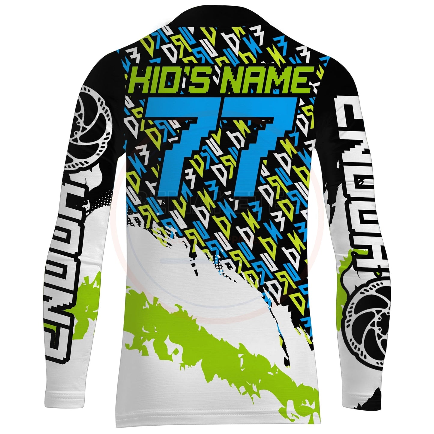 RemakeTee Custom Vintage Retro BMX Racing Jersey 895