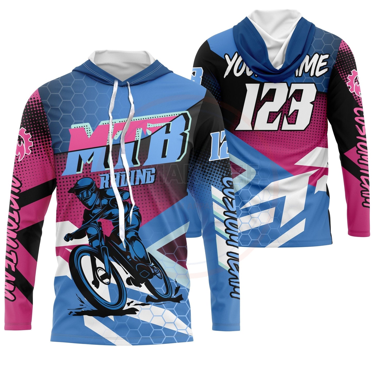RemakeTee Custom Vintage Retro BMX Racing Jersey 897