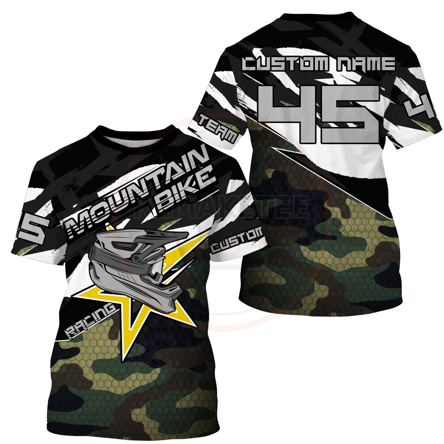 RemakeTee Custom Vintage Retro BMX Racing Jersey 901