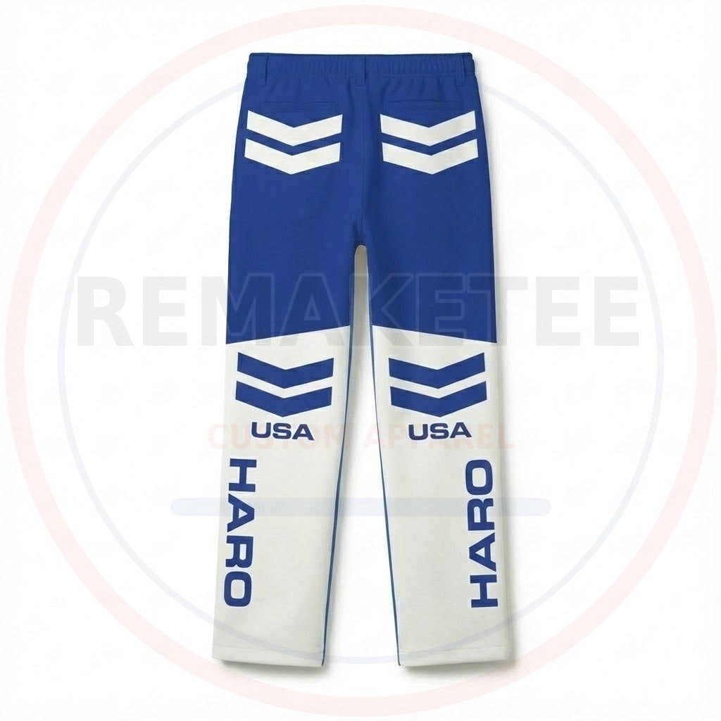 RemakeTee Custom Vintage Retro BMX Racing Long Pants 019