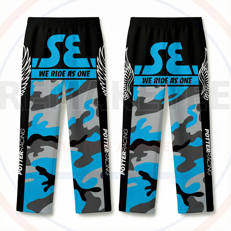 RemakeTee Custom Vintage Retro BMX Racing Long Pants 021