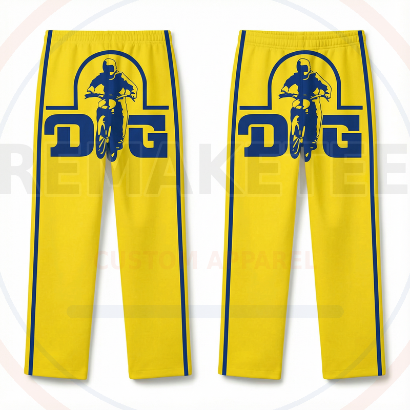 RemakeTee Custom Vintage Retro BMX Racing Long Pants 027