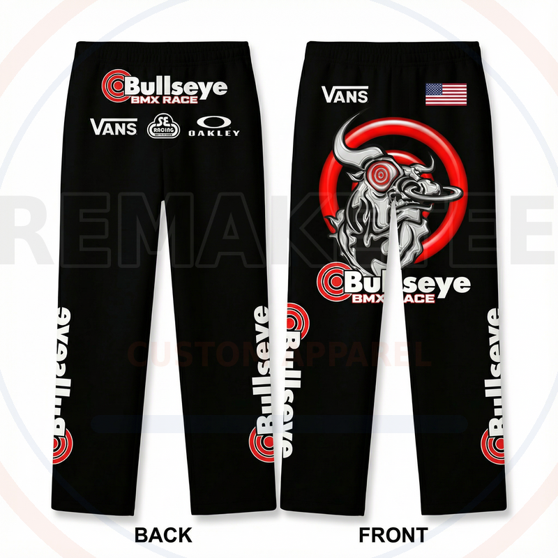RemakeTee Custom Vintage Retro BMX Racing Long Pants 028