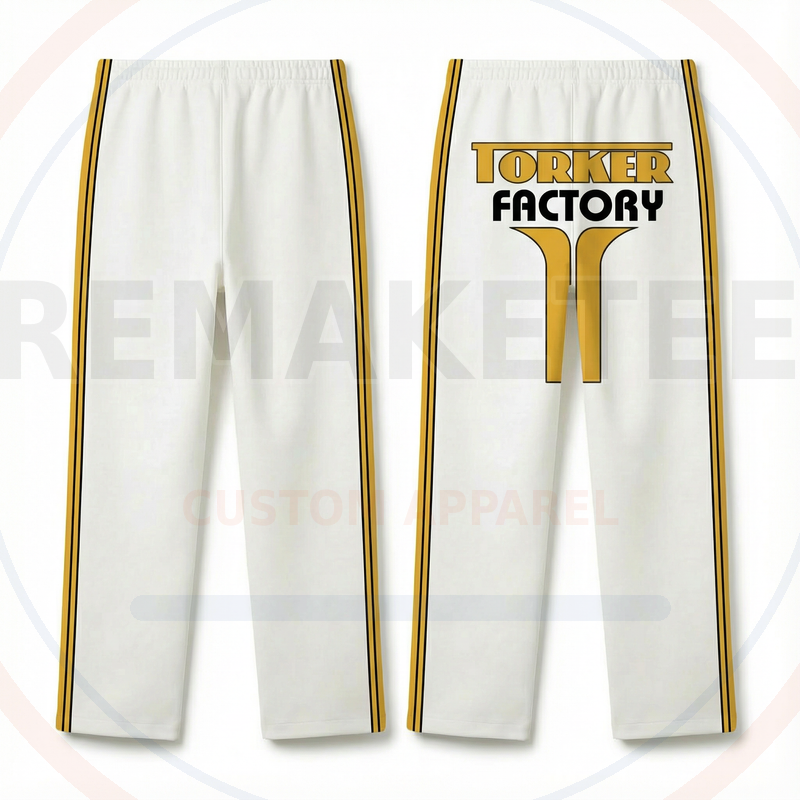 RemakeTee Custom Vintage Retro BMX Racing Long Pants 031