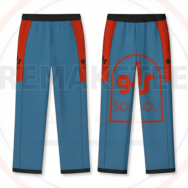 RemakeTee Custom Vintage Retro BMX Racing Long Pants 032