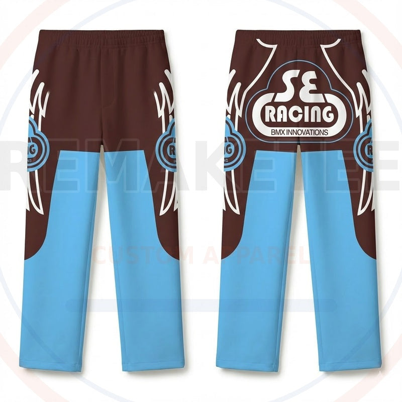 RemakeTee Custom Vintage Retro BMX Racing Long Pants 039