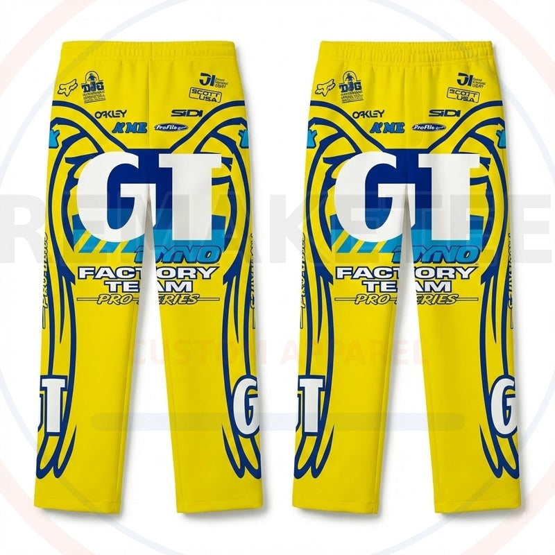 RemakeTee Custom Vintage Retro BMX Racing Long Pants 041