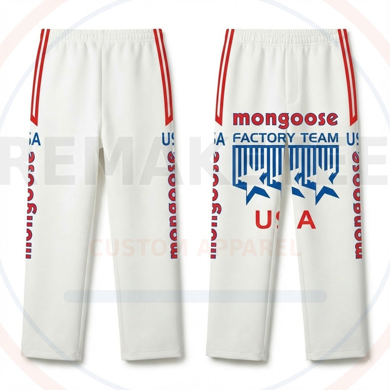 RemakeTee Custom Vintage Retro BMX Racing Long Pants 046