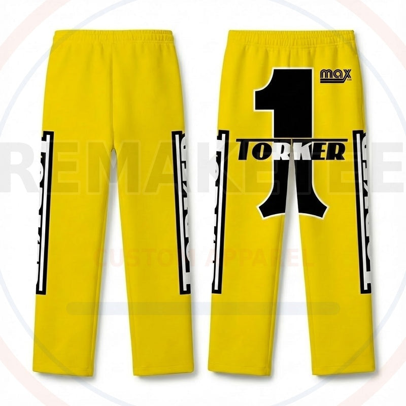 RemakeTee Custom Vintage Retro BMX Racing Long Pants 047